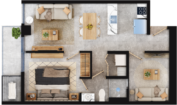 Tipología del modelo A2