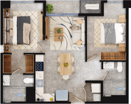 Tipología del modelo B1